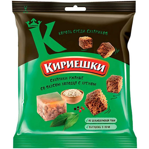 Brotchips Kirieschki mit Meerrettich-Sülze-Geschmack 40g