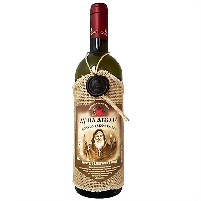 "Abts Seele" Weißwein mit Flaschenverkleidung lieblich 12% vol. 0,75L