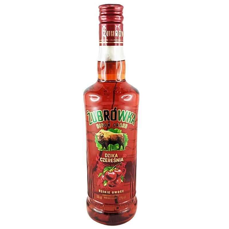 Zubrowka Bison Grass Vodka Dzika Czeresnia 0,5L