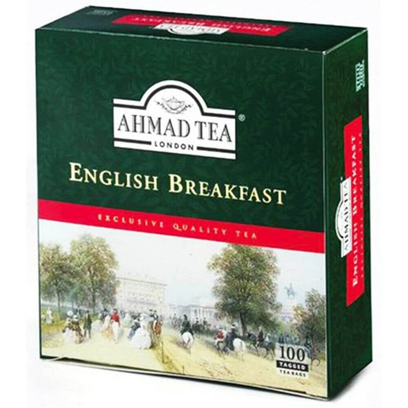Ahmad Schwarzer Tee English Breakfast 100 Teebeutel - McMarkt.de