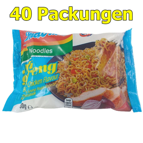 Indomie Mi Goreng BBQ Chicken 40er Pack (40 x 80g) - McMarkt.de