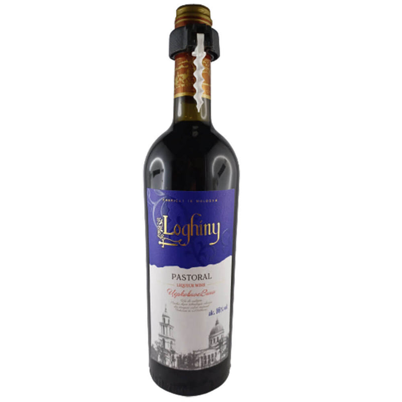 Loghiny Rotwein Pastoral süß mit Flaschenöffner 0,75L 16% vol.