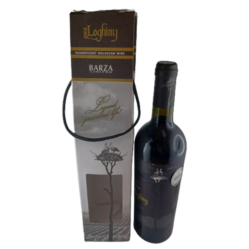 Loghiny Rotwein Feteasca  Neagra mit Geschenkverpackung 0,75L 13% vol.