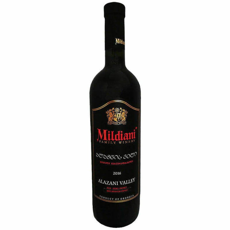 Mildiani Rotwein Alazani Valley lieblich 0,75L - McMarkt.de
