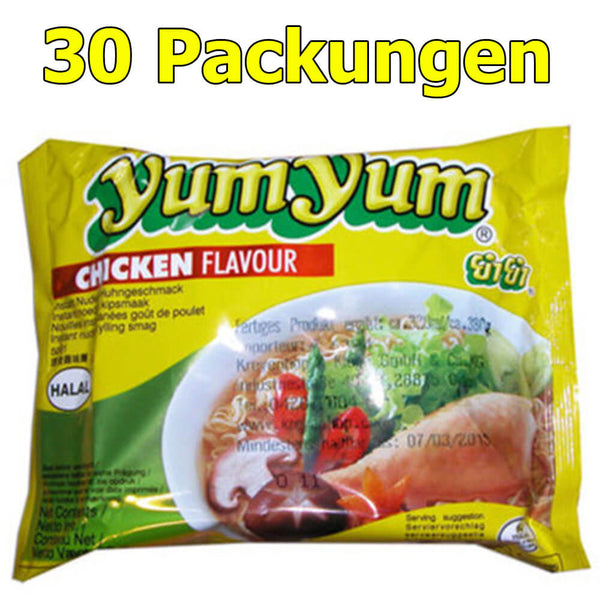 Yum Yum Instant Nudeln Chicken 30er Pack (30 x 60g)