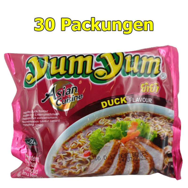 Yum Yum Instant Nudeln Duck 30er Pack (30 x 60g)